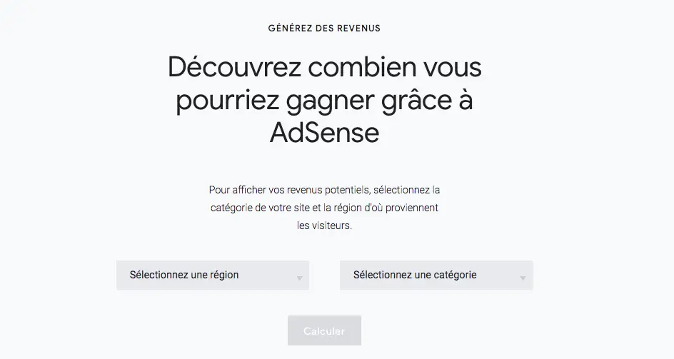 gagner de l'argent avec adsense